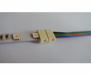 Napájecí konektor pro LED světelný pásek, RGB SMD5050, 10 mm