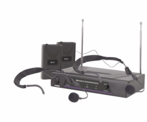 QTX VN2, 2-kanálový bezdrátový mikrofonní set 174,1 MHz /...