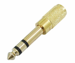 Redukce, Jack 6,35 mm zástrčka stereo - Jack 3,5 mm zásuv...