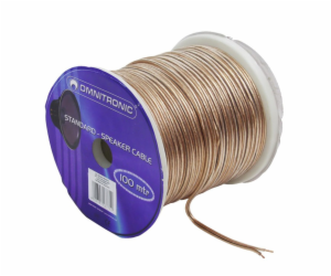 Omnitronic reproduktorový kabel 2x 1,5mm, transparentní, ...