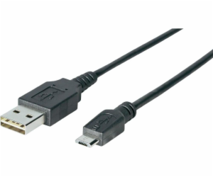 USB 2.0 Kabel, USB-A Stecker > Micro-USB Stecker