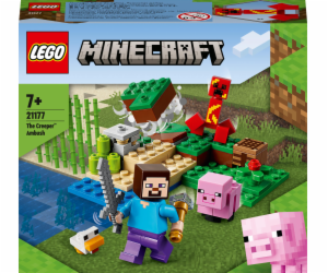 LEGO 21177 Minecraft Der Hinterhalt des Creeper, Konstruk...