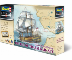 Revell Gift-Set loď 05767 Battle of Trafalgar 1:225