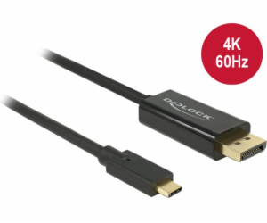 Kabel USB-C -> DisplayPort M/M 2m (tryb alternatywny DP) ...