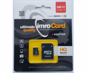 IMRO MICROSD10/32G UHS-3 ADP memory card 32 GB MicroSDHC ...