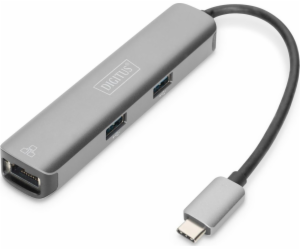 DIGITUS USB-C Dock 5-Port HDMI(4K/30Hz