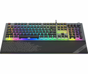 iBox Aurora K-5 Klávesnice USB QWERTY stříbrná