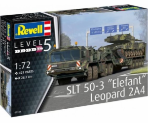Revell Plastikový model SLT 50-3 Elefant + Leopard 2A4