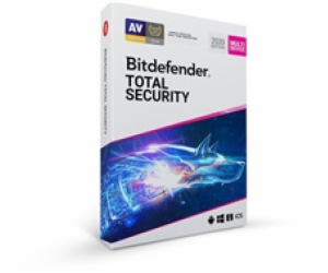 Bitdefender Total Security - 10 zařízení na 3 roky - elek...