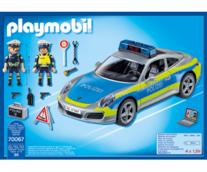 70067 City Action Porsche 911 Carrera 4S Polizei, Konstru...