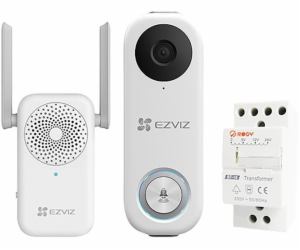 Zvonek Ezviz DB1C kit WiFi, domovní s kamerou, vyzváněcí ...