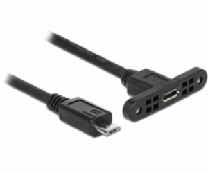 DeLOCK USB 2.0 Kabel, Micro-USB Stecker > Micro-USB Buchs...