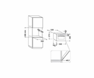 Whirlpool AMW 730 WH vestavná mikrovlnná trouba