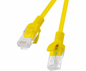 Lanberg PCU5-10CC-0025-Y networking cable Yellow 0.25 m C...
