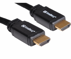 Sandberg HDMI 2.0 kabel 4K, M/M, 10m, černý