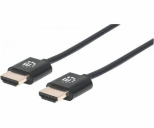 Manhattan HDMI - HDMI kabel 0,5 m černý (394406)