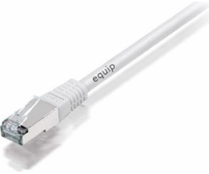 Equip Patchcord, S/FTP, CAT6A, PIMF, HF, 20m, White (605619)