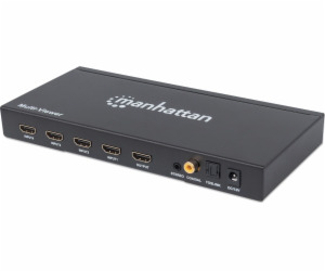 Manhattan 1080p 4-Port HDMI Multiviewer Switch, Switch wi...