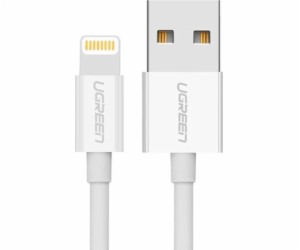 2x1 UGREEN Lightning To USB-A 2.0 Cable 1m white