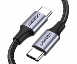 2x1 UGREEN USB-C To USB-C Data Cable Black 2M