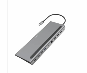 Dokovací stanice Hama USB-C Connect2Office Pro , 10 připo...