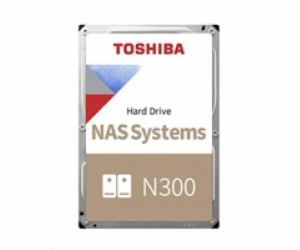 TOSHIBA HDD N300 NAS 6TB, SATA III, 7200 rpm, 256MB cache...
