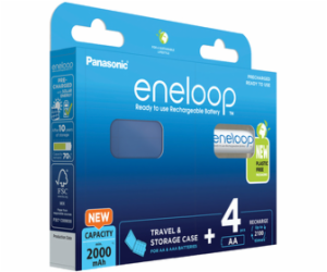 1x4 Panasonic Eneloop Mignon AA 2000mAh + Akkubox   BK-3M...