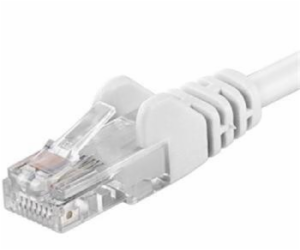 PremiumCord Patch kabel UTP RJ45-RJ45 CAT6 3m bílá