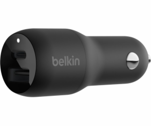 Belkin Dual autonabíjecka 37W PD 25W USB-C/12W USB-A   CC...