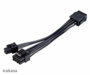 AKASA adaptér 8-Pin to 8+4-Pin Power Adapter Cable