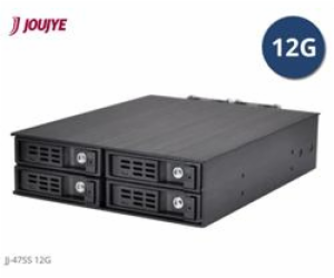 Jou Jye Backplane SATA3/SAS3 4x 2,5"HDD do 5,25" RoHS, 2x...