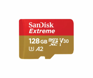 SanDisk micro SDXC karta 128GB Extreme (190 MB/s Class 10...