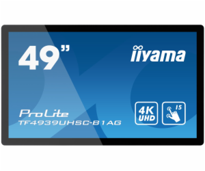 49" iiyama TF4939UHSC-B1AG: IPS, 4K, capacitive, 15P, 500...