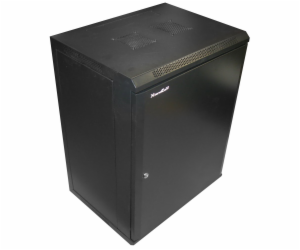 XtendLan 15U/600x450, na zeď, jednodílný, plné dveře, úpr...