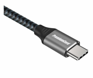 PREMIUMCORD Kabel USB-C (USB 3.2 Gen 2, 3A, 60W, 20Gbit/s...