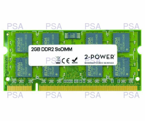 2-Power 2GB PC2-5300S 667MHz DDR2 CL5 SoDIMM 2Rx8 (DOŽIVO...