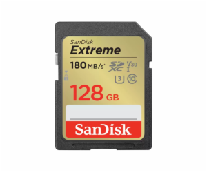 SanDisk SDXC karta 128GB Extreme (180 MB/s Class 10, UHS-...