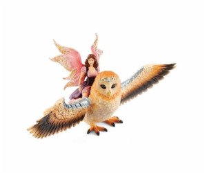 Schleich bayala            70789 Fairy in Flight on Glam-Owl