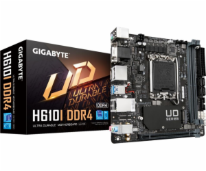 GIGABYTE MB Sc LGA1700 H610I DDR4, Intel H610, 2xDDR4, 2x...