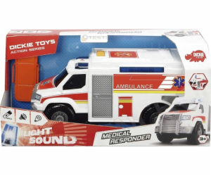 Dickie Ambulance 30cm bílo-červená