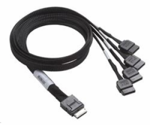 Supermicro 50cm OCuLink to 4 SATA Cable