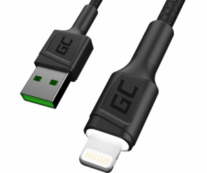 Green Cell USB kabel GCRay USB-Lightni kabel 200cm, LED p...