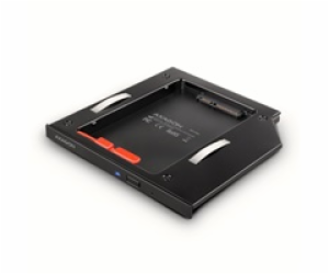 AXAGON RSS-CD09 rámeček pro 2.5" SSD/HDD do DVD slotu, 9....