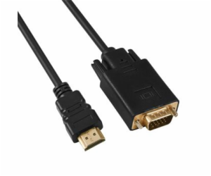 PremiumCord kabel s HDMI na VGA převodníkem, 2m