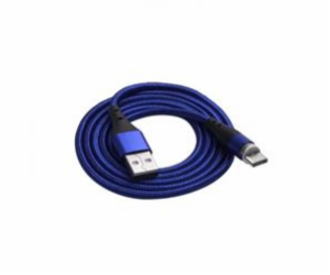 Akyga kabel USB A / USB type C 1m magnetic