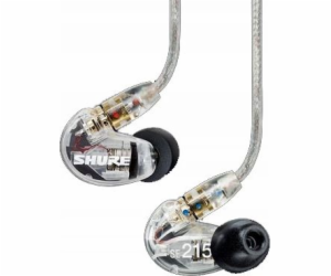 Shure SE215 Pro Sluchátka s mikrofonem Kabel Do ucha Jevi...
