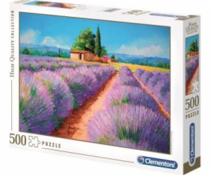 Clementoni Puzzle 500 dílků vůně levandule