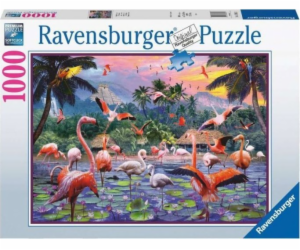 Ravensburger Pink Flamingos 1000 Pieces