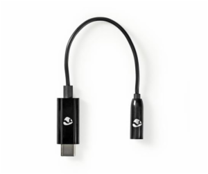 NEDIS USB-C adaptér/ USB-C zástrčka – 3,5 mm jack zásuvka...