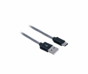 Solight USB-C kabel, USB 2.0 A konektor - USB-C 3.1 konek...